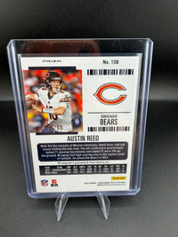 2024 Panini Contenders Optic Rookie Ticket Autographs Austin Reed Teal Prizm #158 /99 - back