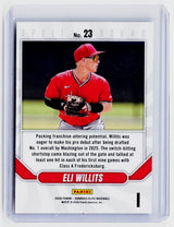 2026 Panini Donruss Elite Spellbound #23 Eli Willits Washington - back