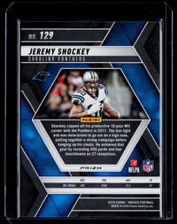 2025 Panini Mosaic Football Jeremy Shockey #129 Carolina Panthers - back