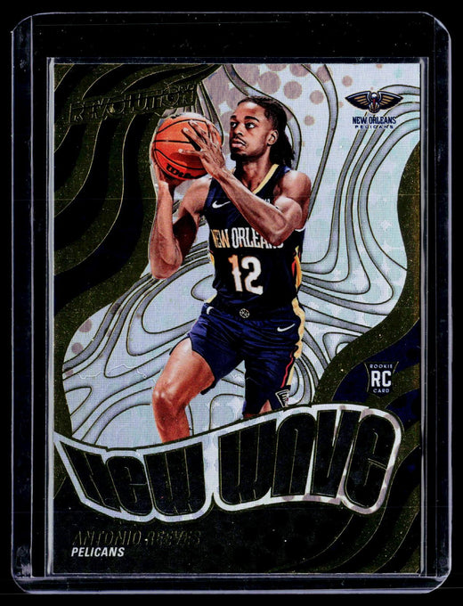 2024-25 Panini Revolution Basketball Antonio Reeves Rookie Card #13 New Orleans Pelicans - front