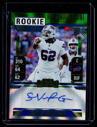2024 Panini Contenders Football Rookie Ticket Sedrick Van Pran #229 Autograph - front