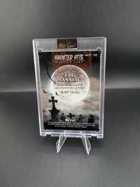 2025 Wild Card Haunted Hits Monster Hunt Eli Manning HHCF-EM - back