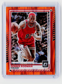 2025-26 Panini Donruss Optic Dennis Rodman Orange #159 /199 - front