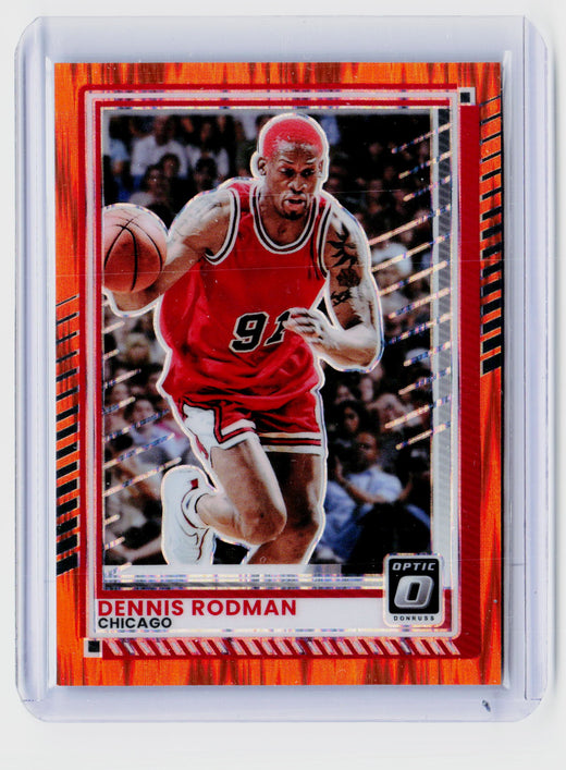 2025-26 Panini Donruss Optic Dennis Rodman Orange #159 /199 - front