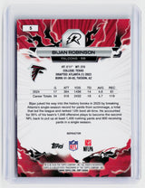 2026 Topps Resurgence Refractor #5 Bijan Robinson Atlanta Falcons - back