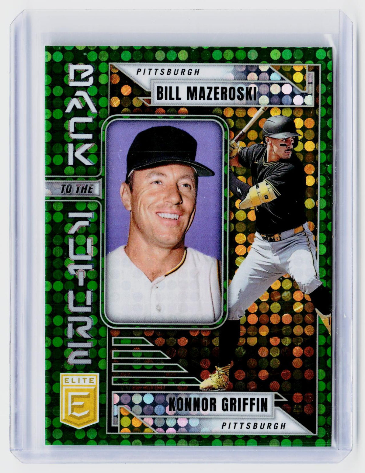 2026 Panini Donruss Elite Back to the Future #3 Bill Mazeroski / Konnor Griffin - front