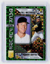 2026 Panini Donruss Elite Back to the Future #3 Bill Mazeroski / Konnor Griffin - front