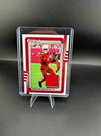 2025 Panini Donruss Threads Marvin Harrison Jr. Memorabilia Card DT-HMJ - front