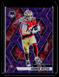 2025 Panini Mosaic Football George Kittle #46 San Francisco 49ers - front
