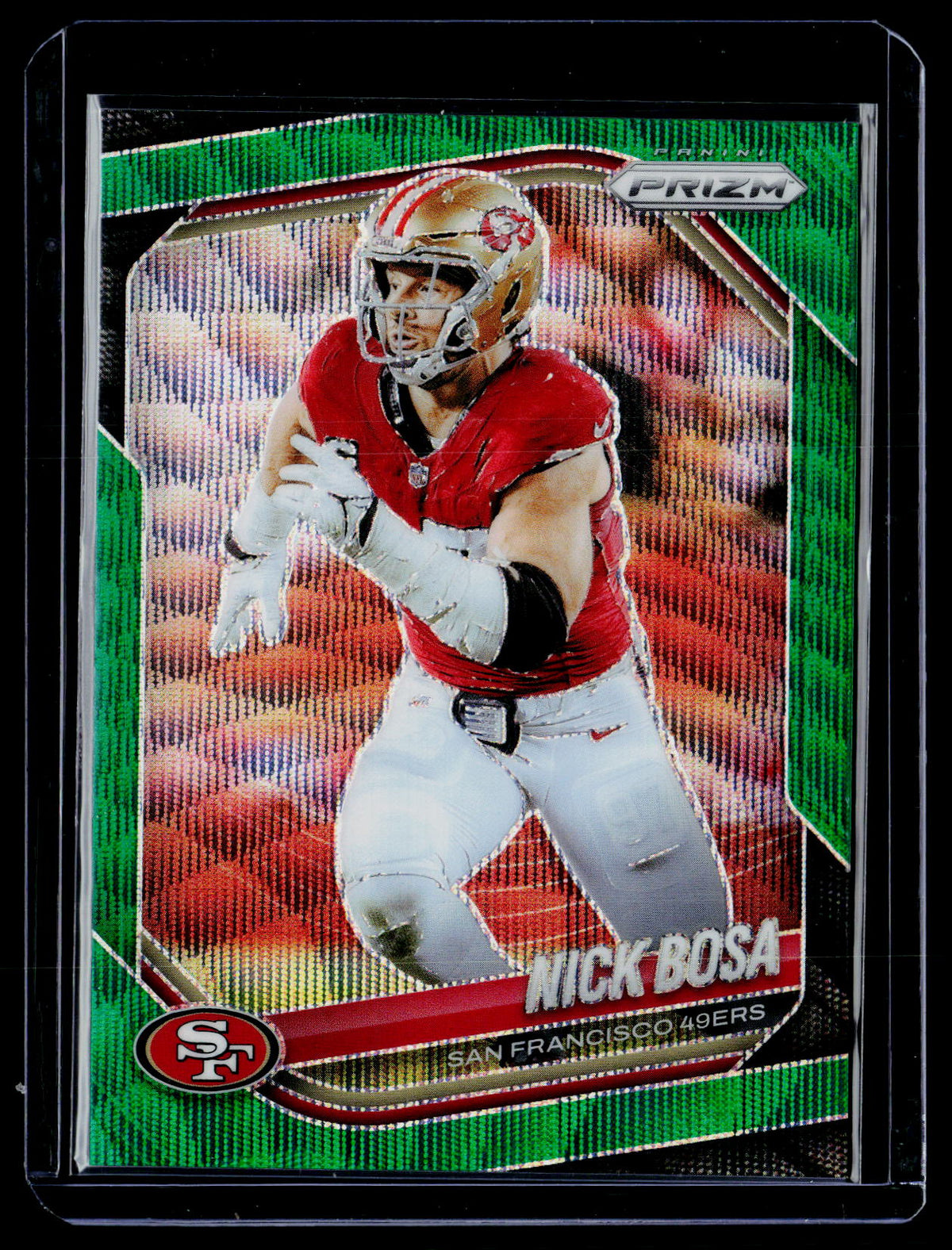 2025 Panini Prizm Football Nick Bosa #219 San Francisco 49ers - front