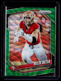2025 Panini Prizm Football Nick Bosa #219 San Francisco 49ers - front