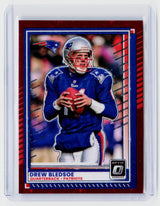 2025 Panini Donruss Optic Football Drew Bledsoe #57 New England Patriots - front