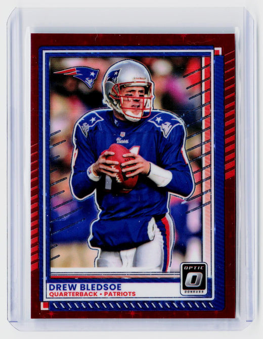 2025 Panini Donruss Optic Football Drew Bledsoe #57 New England Patriots - front