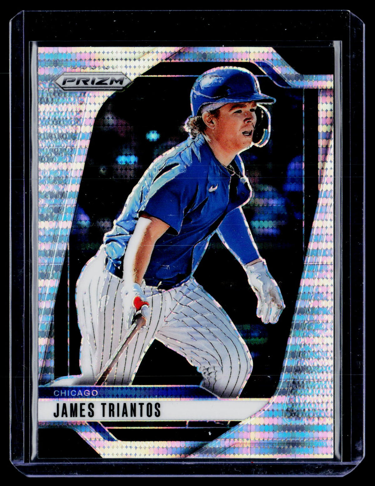 2025 Panini Prizm Baseball James Triantos Pulsar Prizms #200 /499 - front