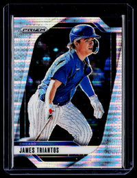 2025 Panini Prizm Baseball James Triantos Pulsar Prizms #200 /499 - front
