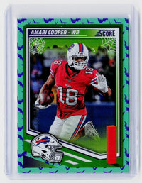 2025 Panini Score Football Amari Cooper #132 Halloween Parallel Buffalo Bills - front