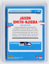 2023 Panini Donruss Optic Rated Rookie Jaxon Smith-Njigba #293 Seattle Seahawks - back