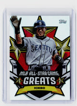 2025 Topps MLB All-Star Game Greats Ichiro Suzuki ASGG-27 Seattle Mariners - front