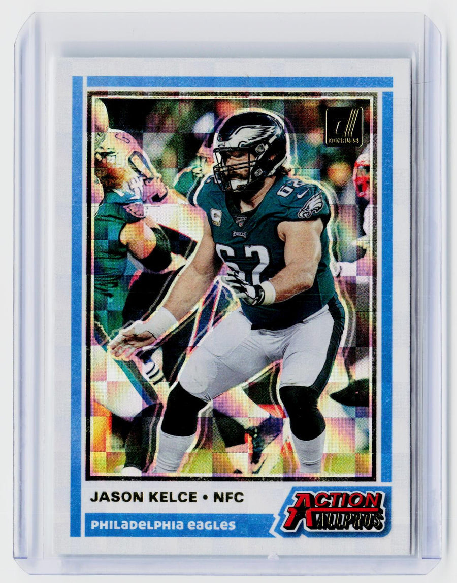 2020 Panini Donruss Action All-Pros Jason Kelce AAP-JK Philadelphia Eagles - front