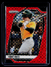 2025 Panini Prizm Baseball Tommy White Red Power Prizms #169 64/99 - front