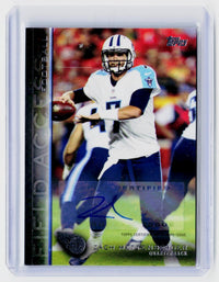 2015 Topps Field Access Autographs #18 Zach Mettenberger - front