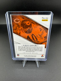 2016 Panini Prime Signatures Gale Sayers #151 Chicago Bears - back