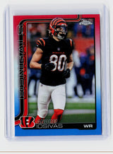 2025 Topps Chrome Football Andrei Iosivas #60 Cincinnati Bengals - front