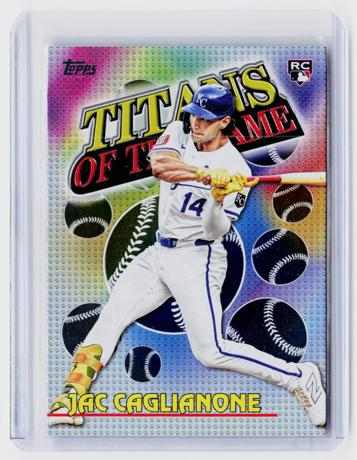 2026 Topps Topps of the Game RC Jac Caglianone TOG-12 Kansas City Royals - front