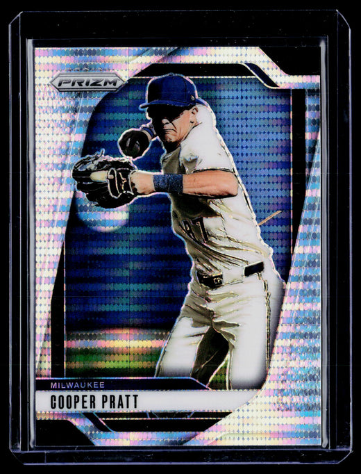 2025 Panini Prizm Baseball Cooper Pratt #6 pulsar /499 - front