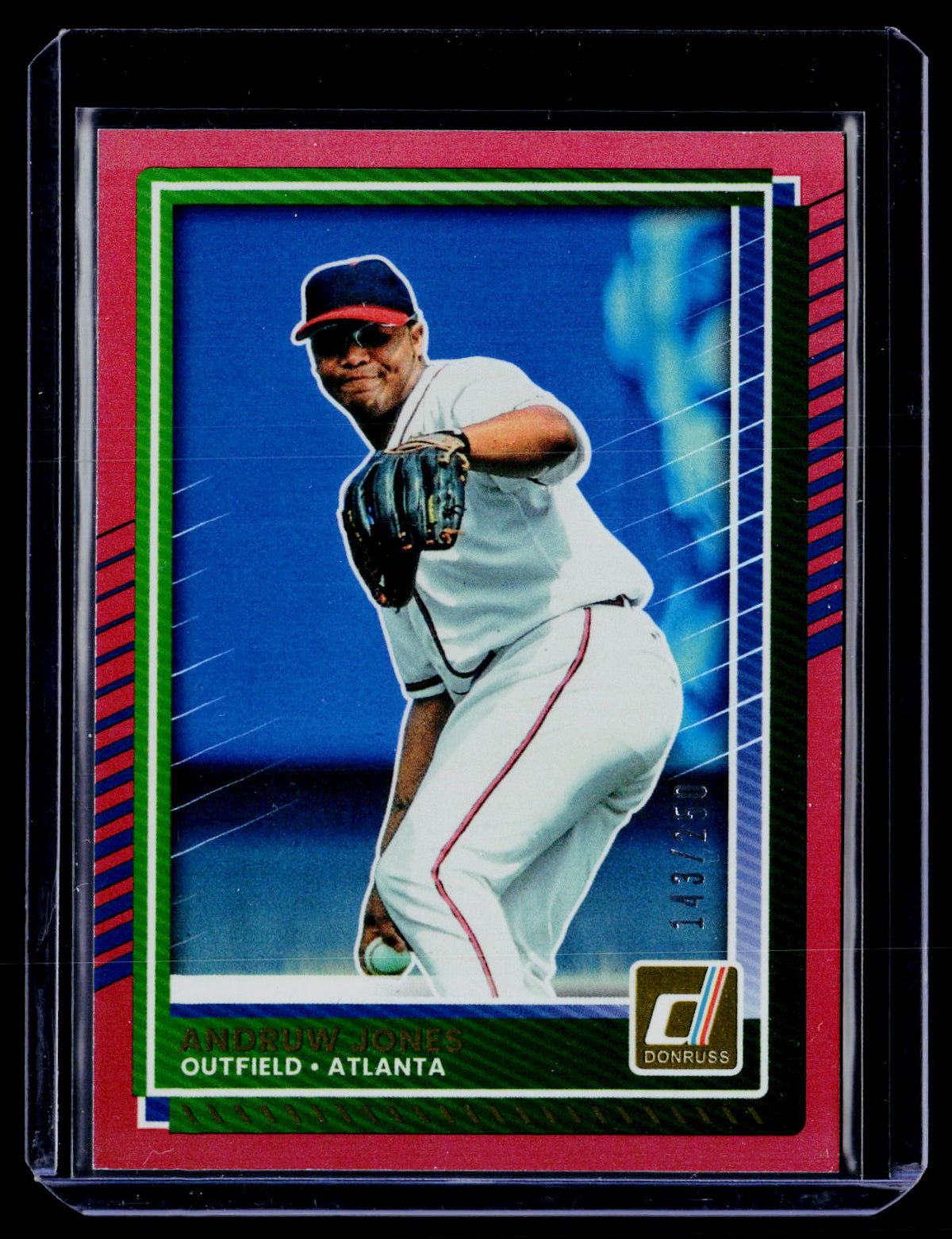 2025 Panini Donruss Stars Andruw Jones #13 /250 - front