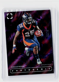 2024 Panini Photogenic Football Samaje Perine #122 Denver Broncos - front