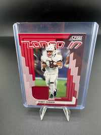 2025 Panini Score Zone Memorabilia James Conner Arizona Cardinals - front