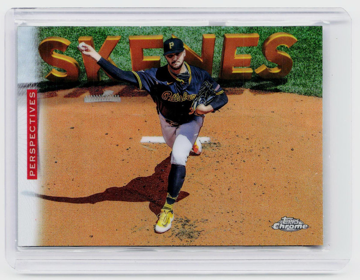 2025 Topps Chrome Perspectives P-8 Paul Skenes Pittsburgh Pirates - front