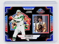 2025 Panini Score Football Men of Canton Joe Namath Showcase #15 /100 - front