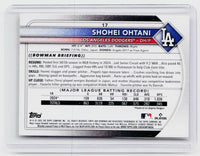2025 Bowman Baseball Bowman Briefing #17 Shohei Ohtani Los Angeles Dodgers - back