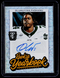2024 Panini Totally Certified Rookie Yearbook Autographs Olumuyiwa Fashanu RYA-OFU - front