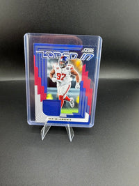 2025 Panini Score Zoned In Jerseys Dexter Lawrence ZON-DLE New York Giants - front