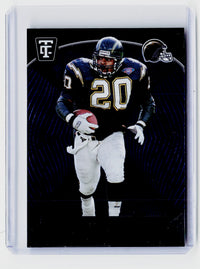 2024 Panini Totally Certified Football Natrone Means #191 Mirror Blue 299/399 - front