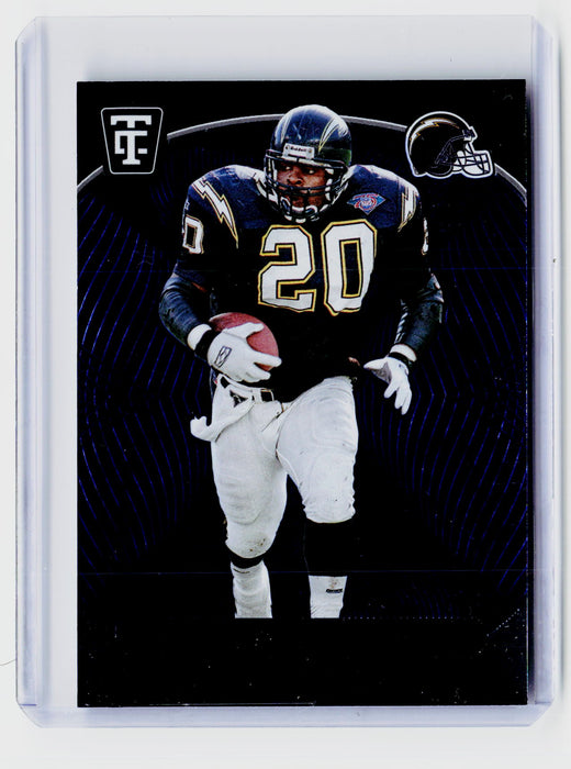 2024 Panini Totally Certified Football Natrone Means #191 Mirror Blue 299/399 - front