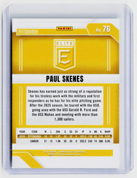 2026 Panini Donruss Elite Baseball Paul Skenes #76 Pittsburgh Pirates - back