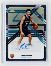 2025-26 Topps Chrome Basketball Next Stop Signatures Kon Knueppel Rookie Auto #NS-KK - front