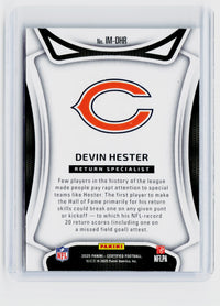 2025 Panini Certified Football Immortals Devin Hester #IM-DHR - back