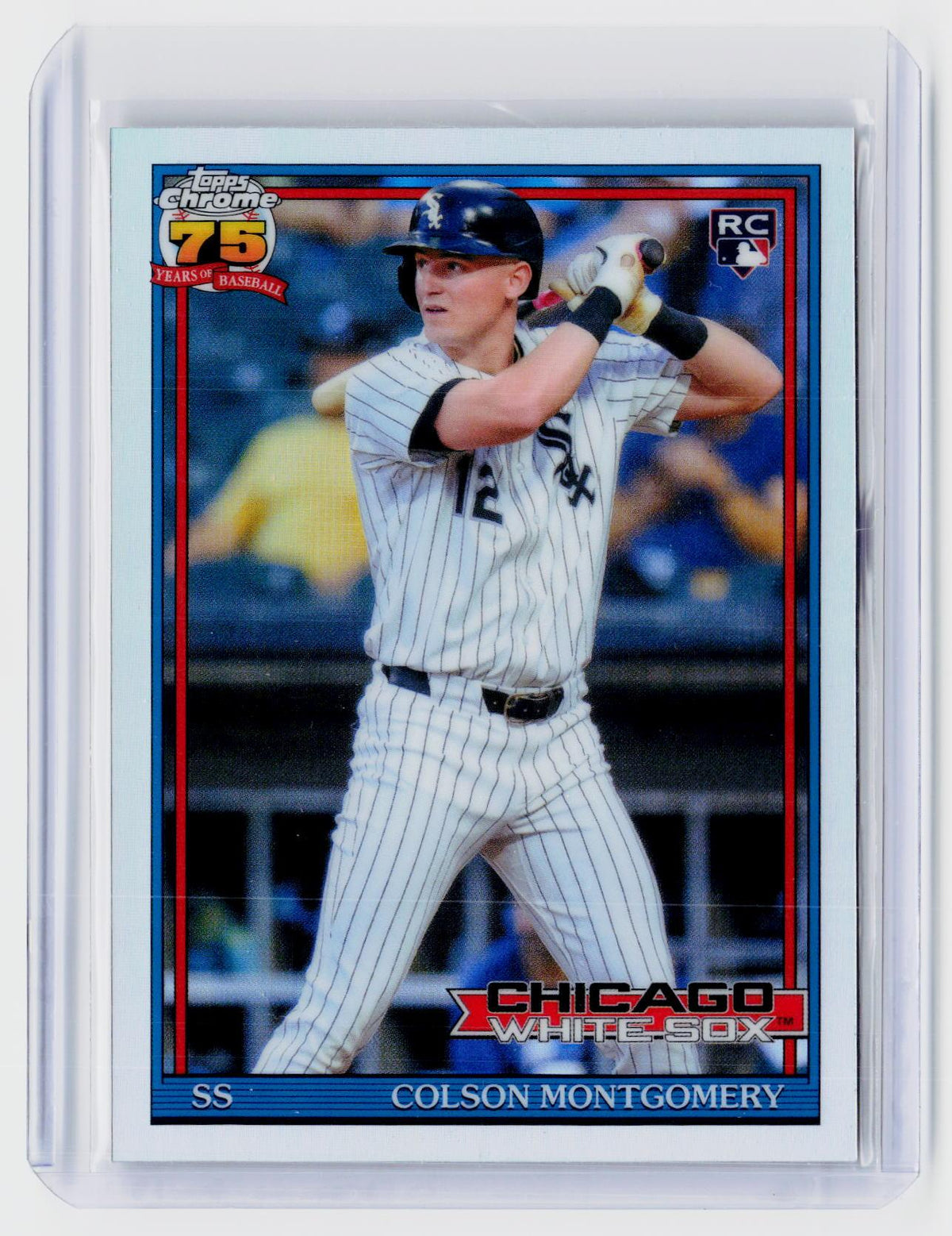 2026 Topps Chrome 1991 Topps Chrome Baseball Colson Montgomery RC #91CB-16 - front