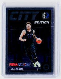 2023-24 Panini NBA Hoops Premium Stock City Edition Luka Dončić #23 - front