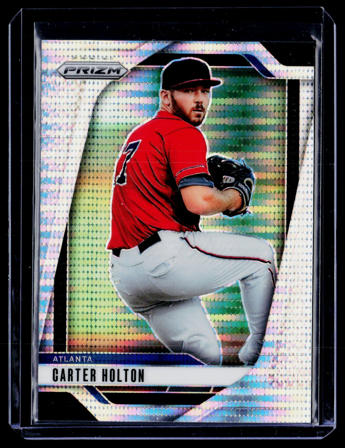 2025 Panini Prizm Baseball Carter Holton Pulsar Prizms #286 /499 - front