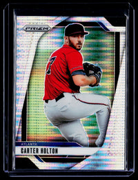 2025 Panini Prizm Baseball Carter Holton Pulsar Prizms #286 /499 - front