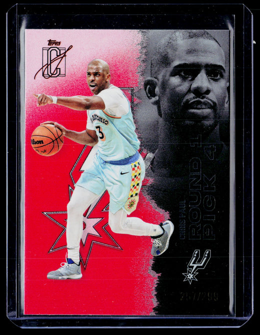 2026 Topps Signature Class Rookie Photo Chris Paul #2 /299 - front
