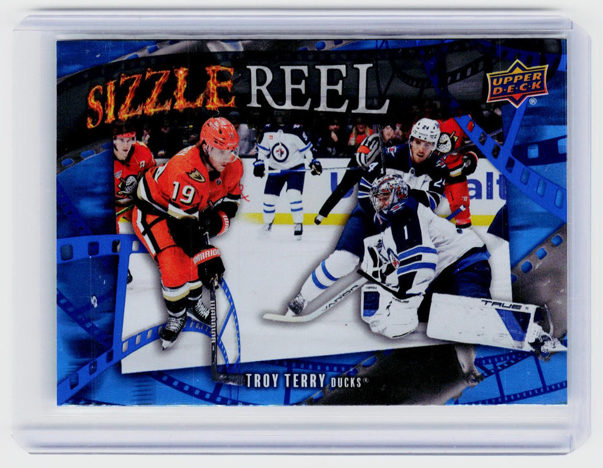 2025-26 Upper Deck Extended Series Sizzle Reel #SR-72 Troy Terry Anaheim Ducks - front