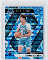 2024-25 Panini Mosaic NBA Debut Blue Mosaic Tidjane Salaün #268 RC - front