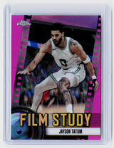 2024-25 Topps Chrome Basketball Film Study FS-20 Jayson Tatum Boston Celtics - front